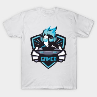 Gamer (blue) T-Shirt